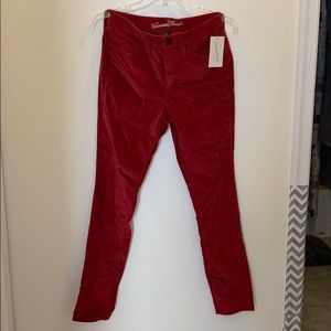 Red pants